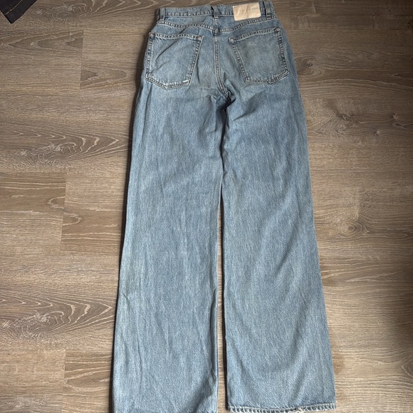 GRLFRND Brooklyn High Rise Straight IN LOST PALMS 25 - Picture 3 of 14